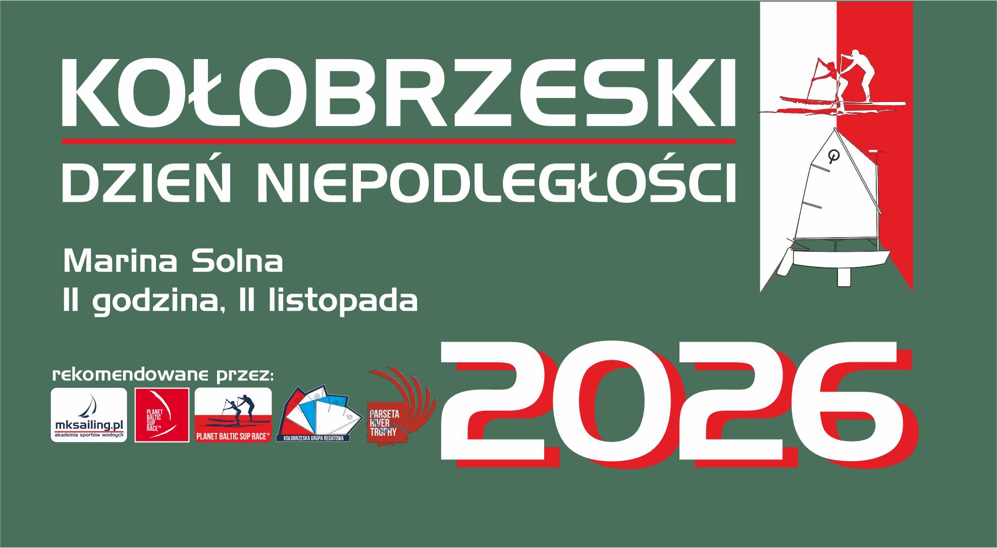 Kołobrzeski Dzień Niepodległości na wodzie
