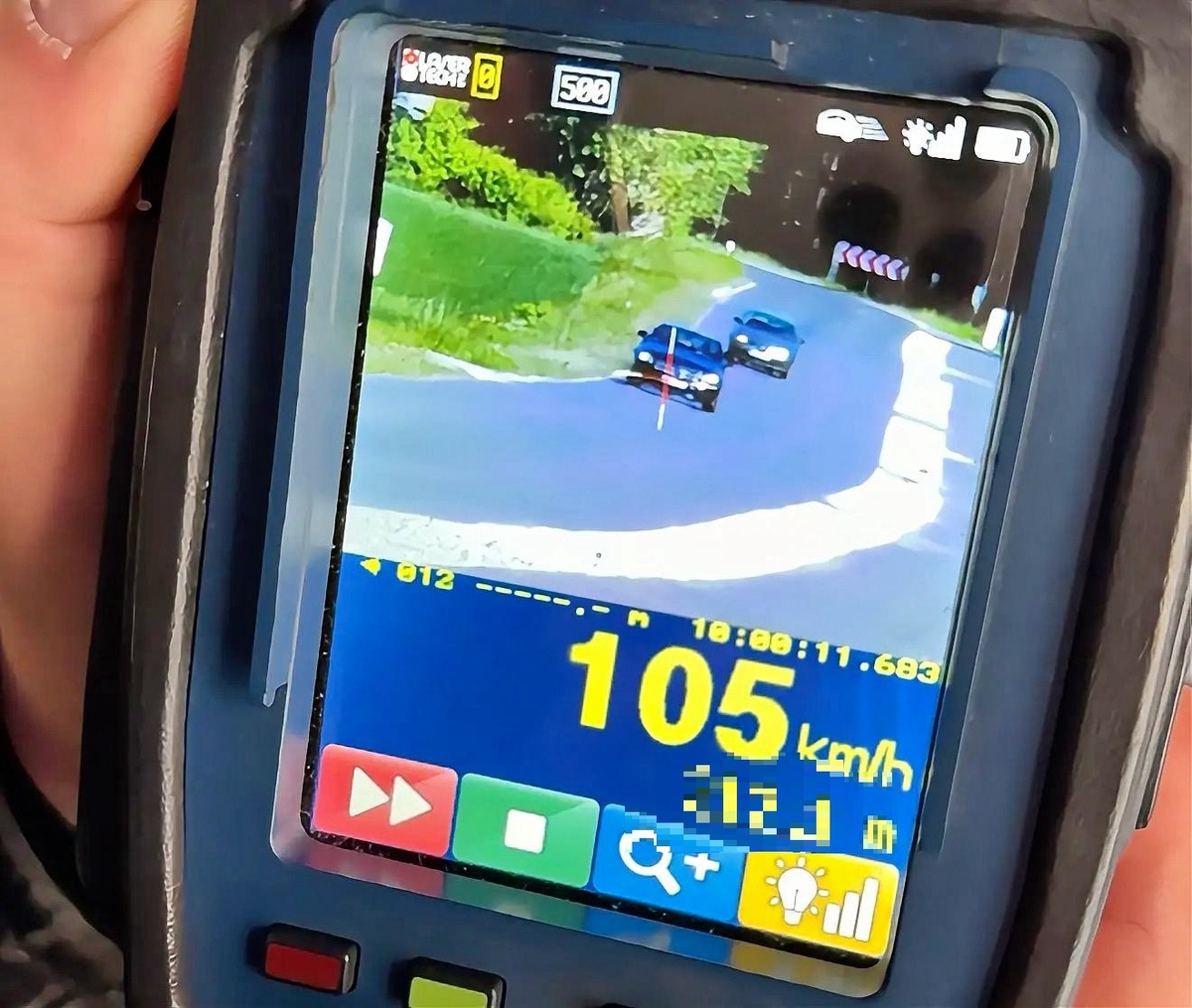 O 55 km/h za gwałtownie w obszarze zabudowanym. Stracił prawo jazdy