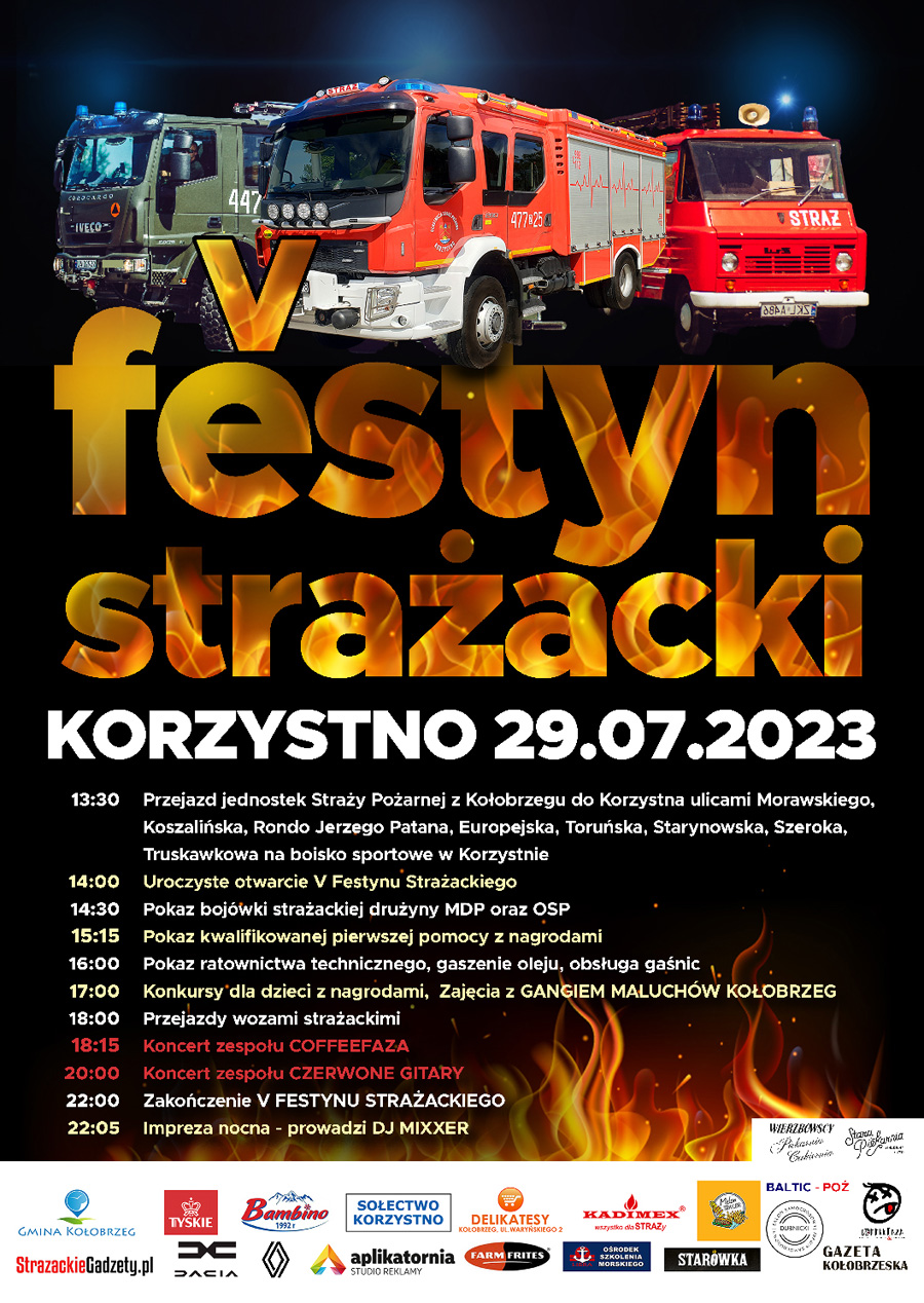 festyn strazacki 2023 PLAKAT a1 1