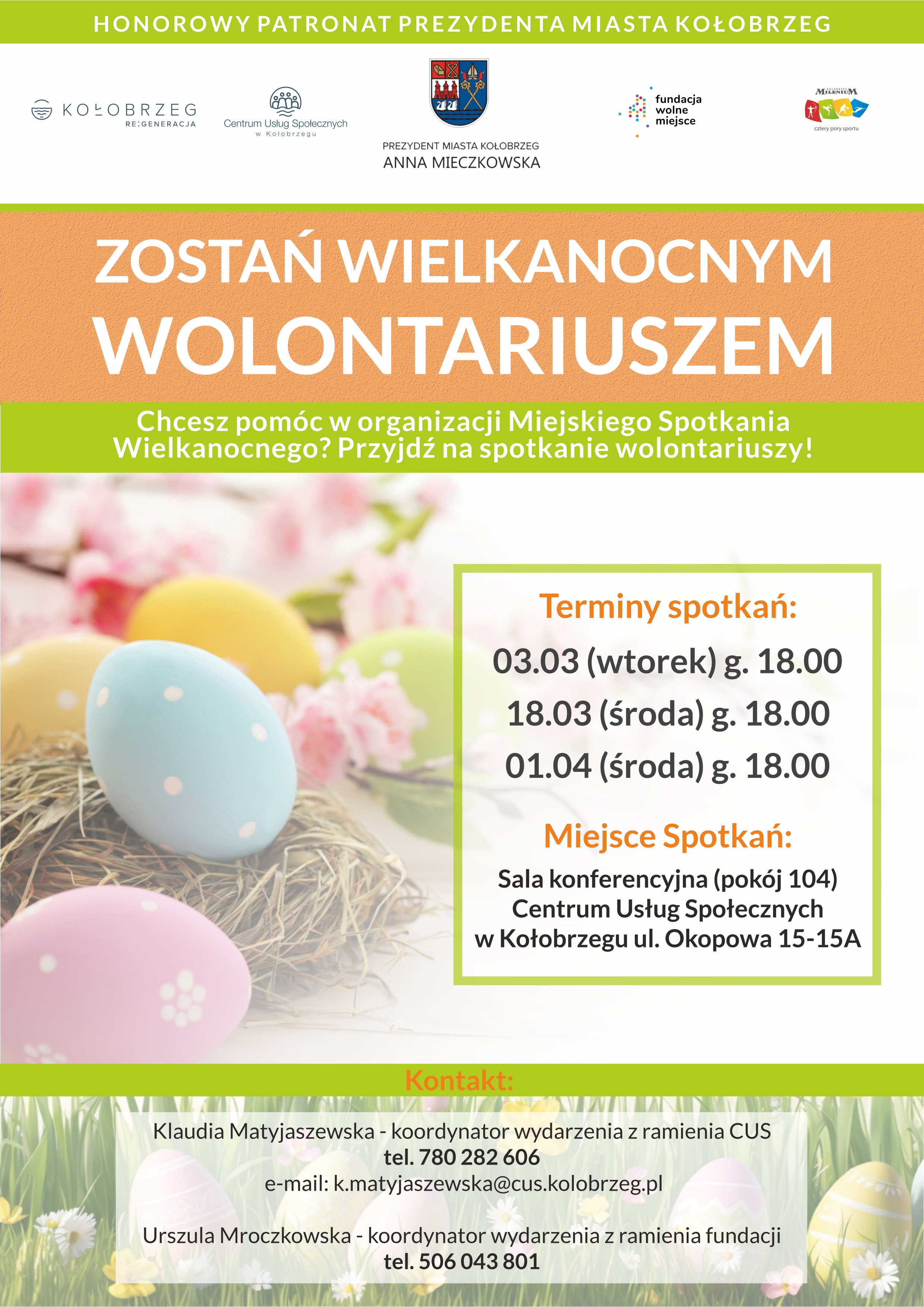 wielkanoc wolontariat 2026 mroczkowska